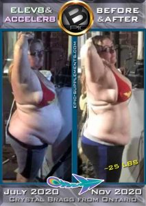 Weight loss with magic 3 bepic pills (before and after)
