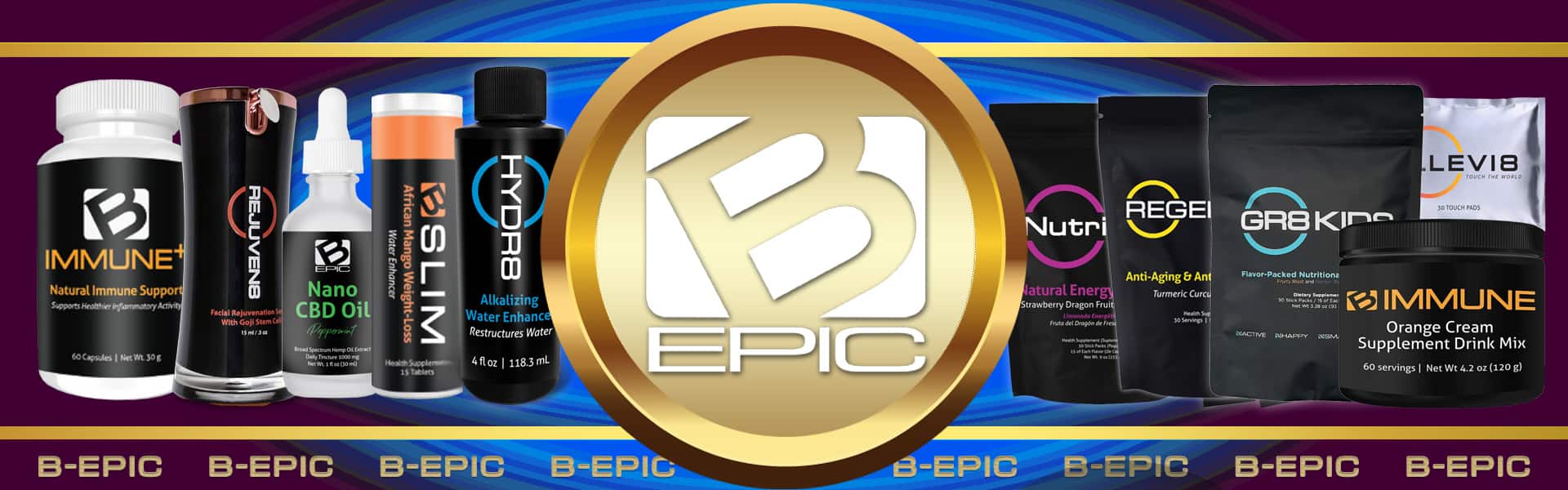 Product Line Of BEpic Supplements | What Are B-Epic Products?