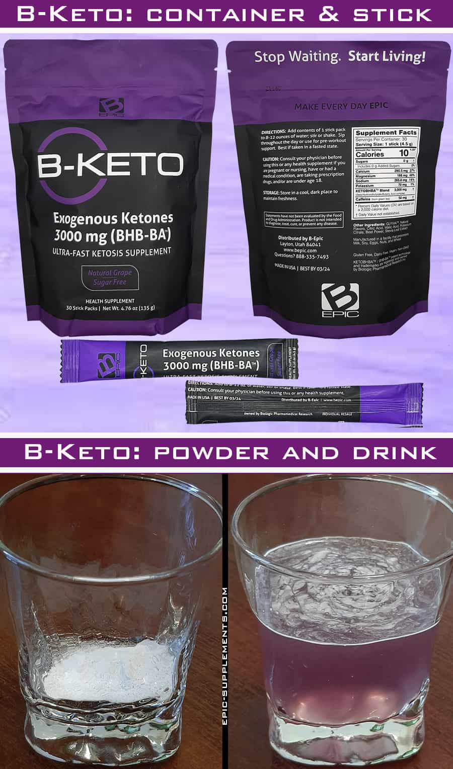 BEpic BKeto outside & inside