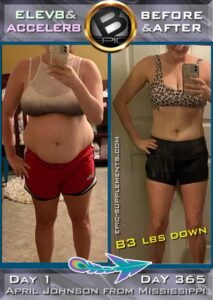 Slimming result with BEPIC from Mississippi