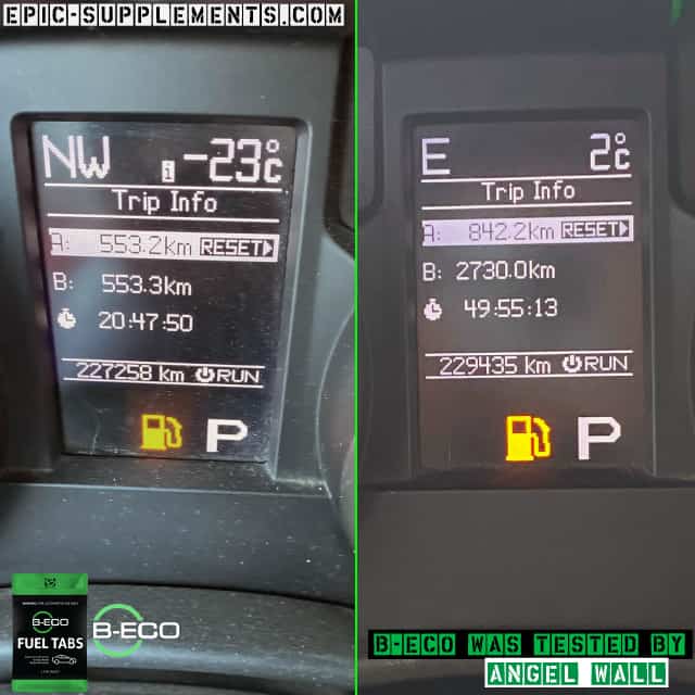 BEco for fuel - saving results