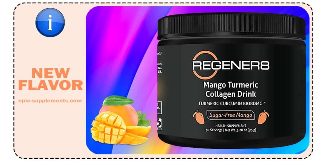 New Regener8 with mango flavor
