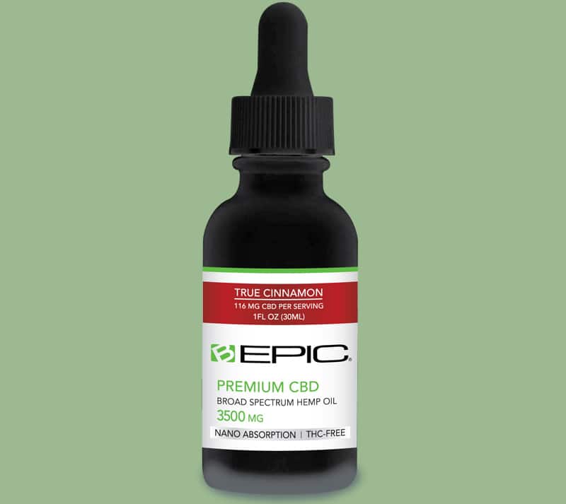 B-Epic CBD hemp oil (1 fl oz bottle)