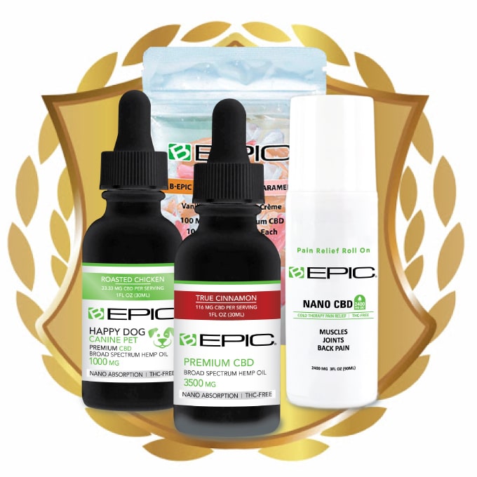 B-Epic CBD products