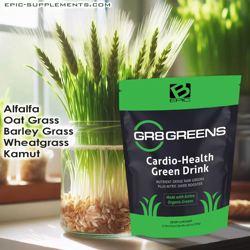 Gr8 Greens supplement by B-Epic